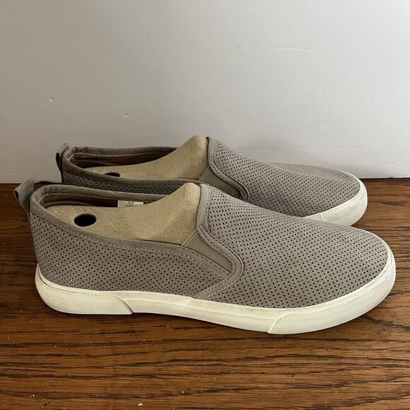 Tommy Bahama Loafers Perforated Taupe Women's 8.5 Boat Shoes Sneakers Neutrals - Picture 5 of 10
